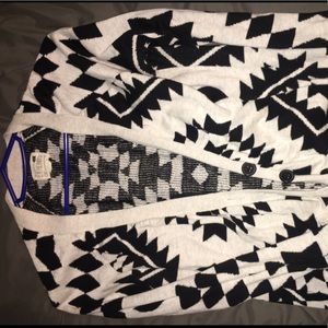 Tribal pattern sweater